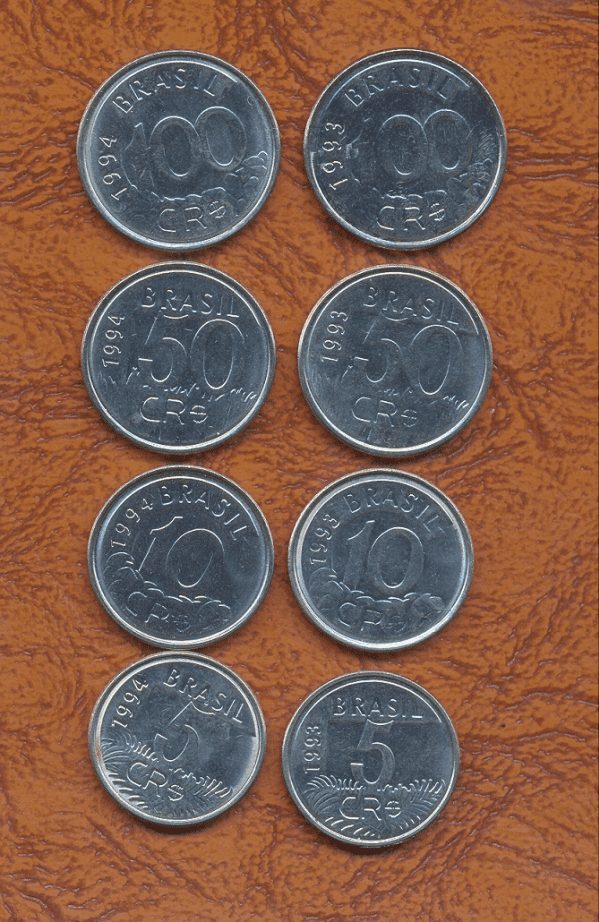 JOGO CRUZ. REAIS. ARARA-TAMANDUÁ-ONÇA PINTADA - LOBO GUARÁ.