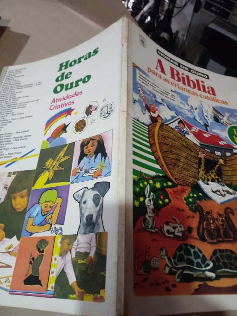 | Casa do Colecionador Livro de passatempos A Bíblia para Crianças Católicas Volume 2 / usado