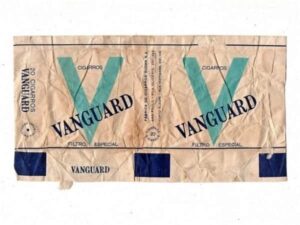 Maço Carteira Embalagem Cigarro Vanguard - Brasil