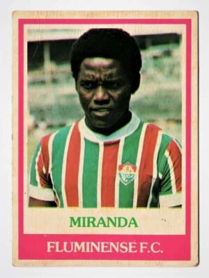 Ping Pong Futebol Cards Fluminense Futebol Clube - Nº 133 - Miranda