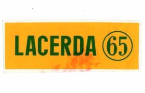 Plastico Adesivo Carlos Lacerda 65 - Anos 60