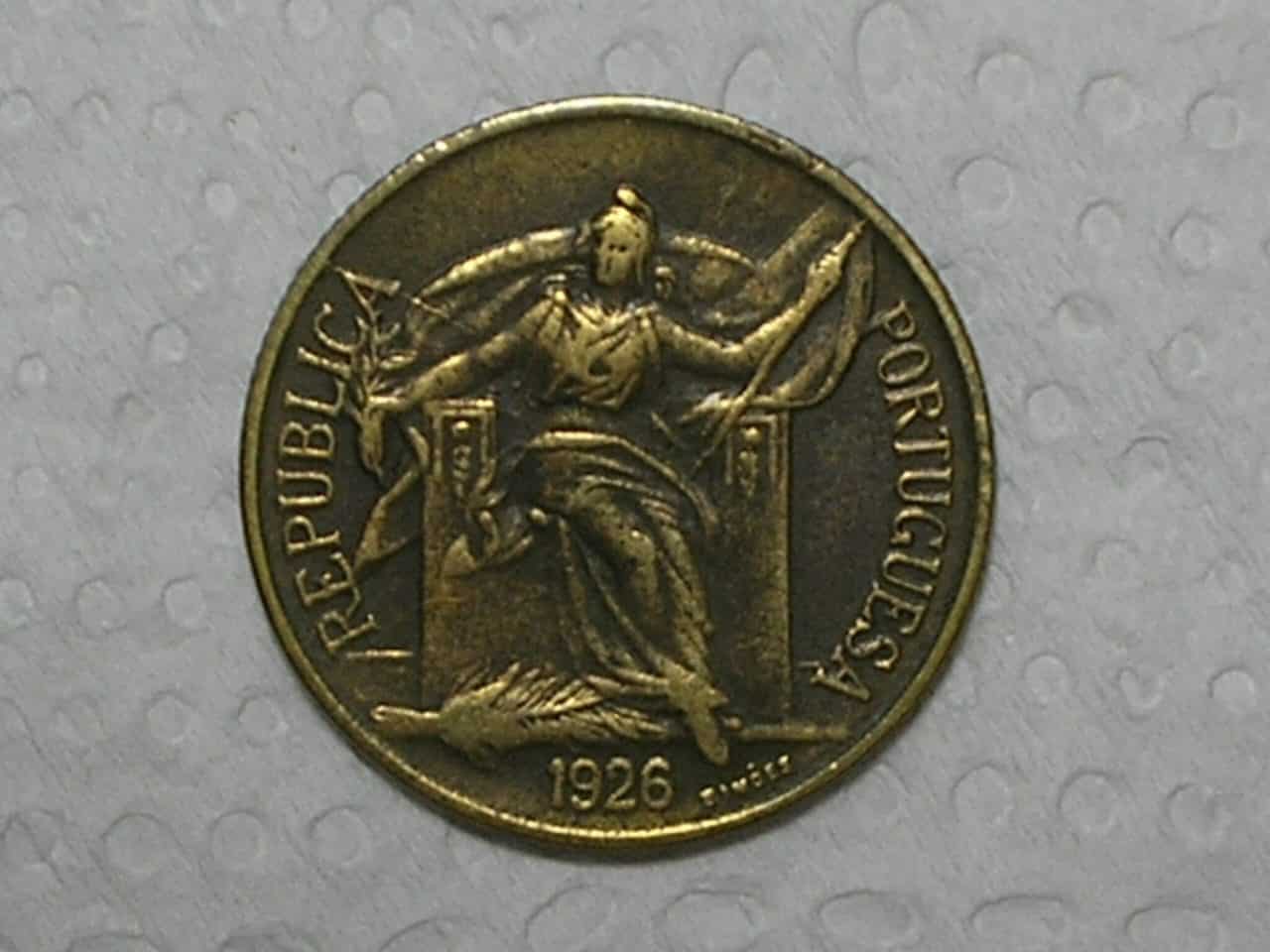 Portugal) 50 Centavos - 1926 / Data difícil / cod.480