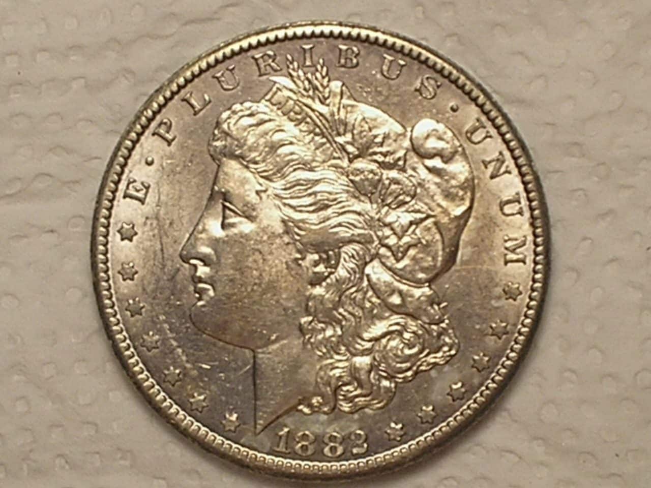 Rara - Usa) 1 Dollar Morgan - 1882-CC = Carson City / Xf/Au - Sob/Flor / usa02