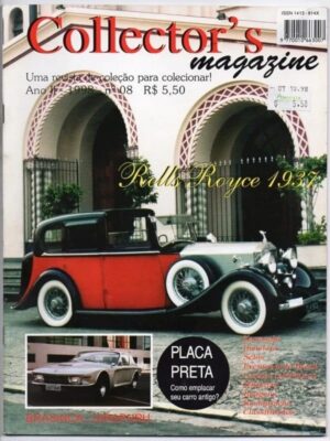 Revista Collectors Magazine Nº 8 - Brasinca Uirapuru - 1998