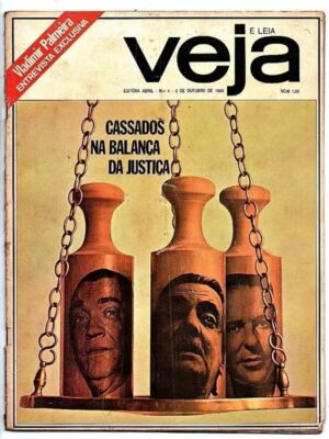 Revista Veja Nº 4 - Lançamento Do Corcel Ford Willys - 1968