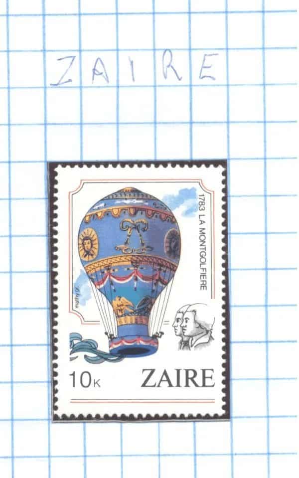 SELO DO ZAIRE LOTE 108.
