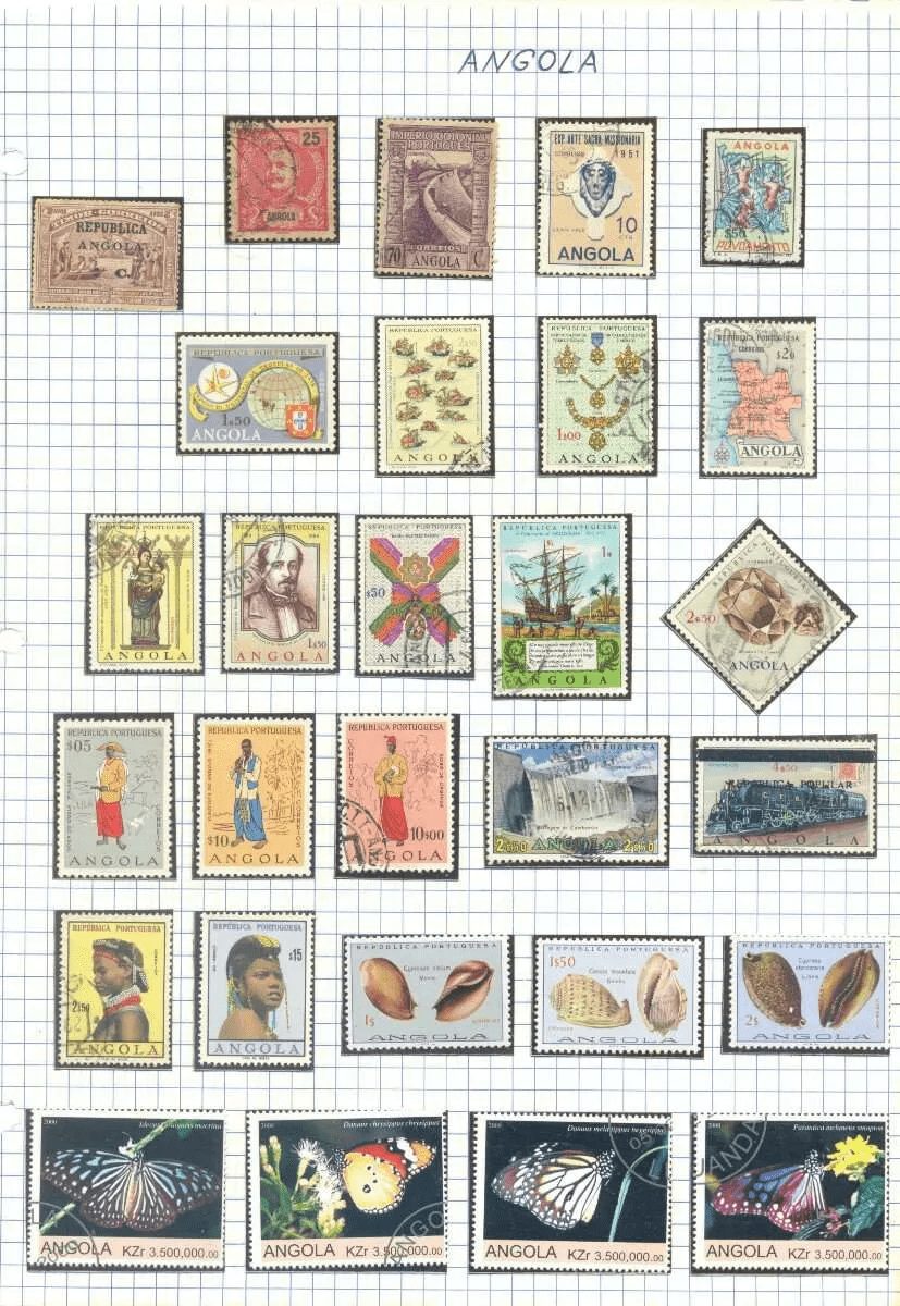 SELOS ANGOLA LOTE 13