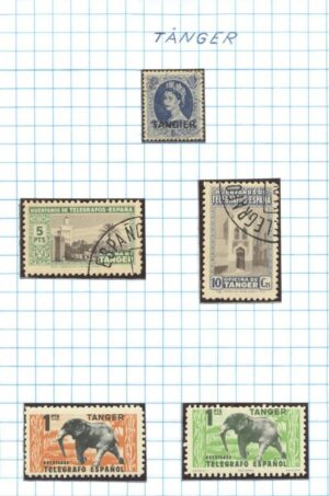 SELOS DE TANGER LOTE 98 .