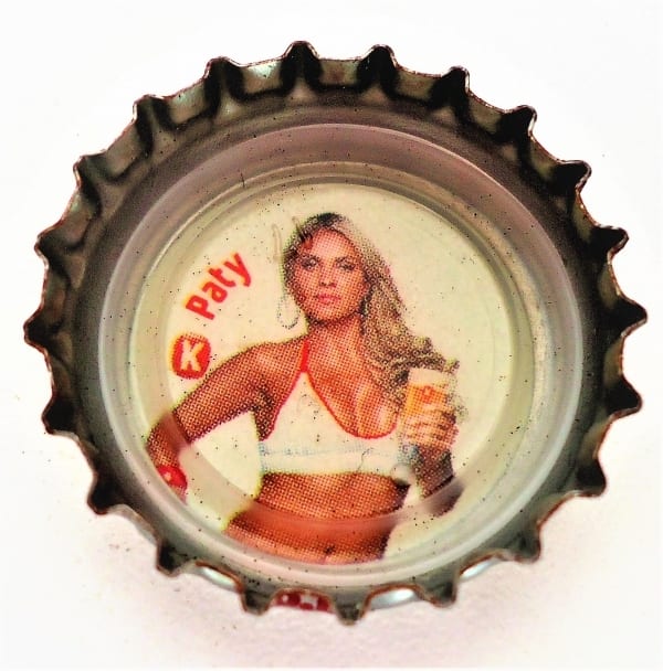 Tampinha Cerveja Kaiser - Serie Garotas - Paty
