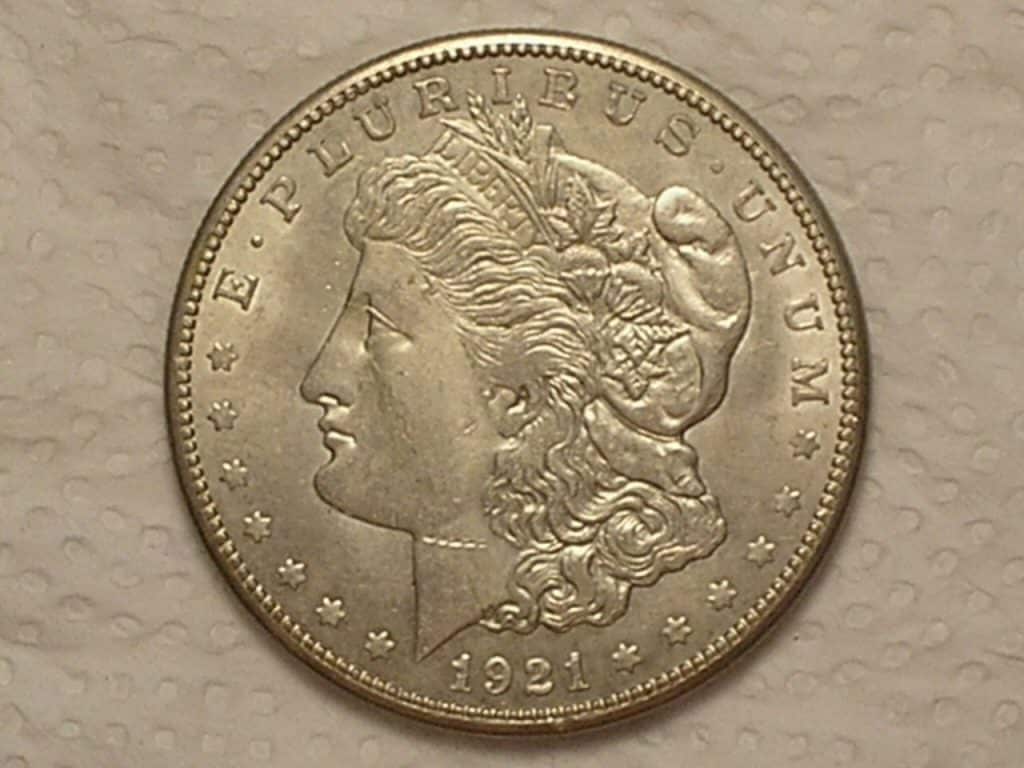 Usa) 1 Dollar Morgan - 1921-S / Xf - Sob / Prata / usa02