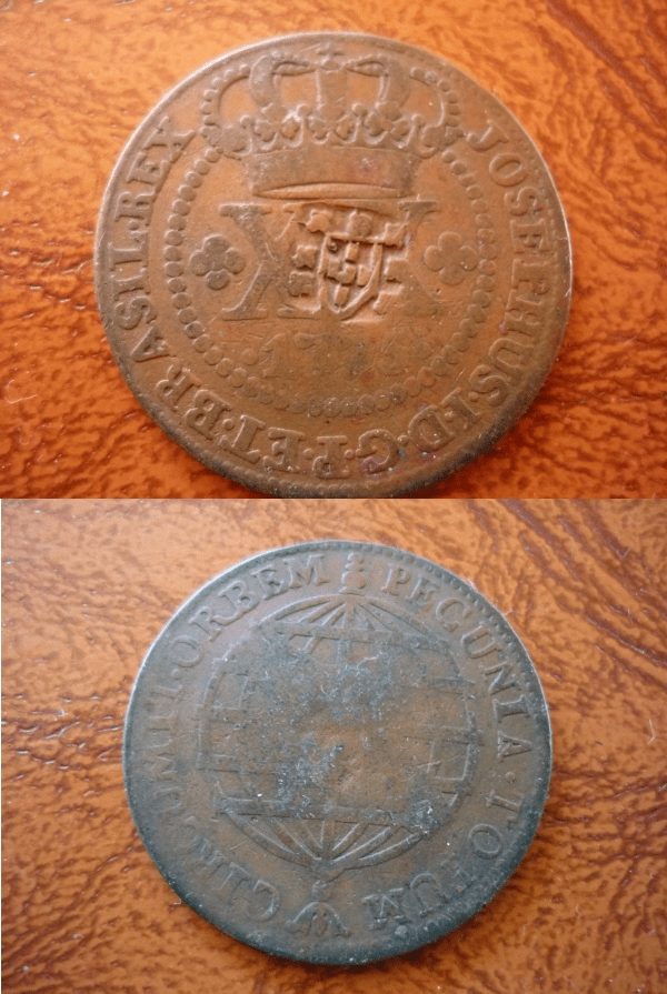 XX 1775 COM CARIMBO ESCUDETE .