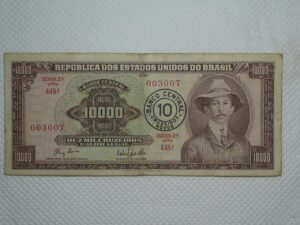10.000 Cruzeiros C-127 / Santos Dumont / 003007