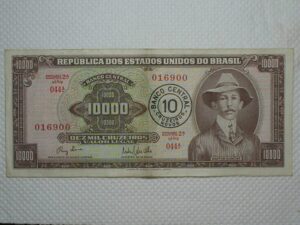 10.000 Cruzeiros C-127 / Santos Dumont / 016900