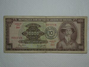 10.000 Cruzeiros C-127 / Santos Dumont / 022218