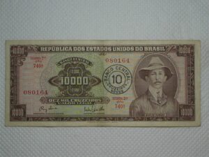 10.000 Cruzeiros C-127 / Santos Dumont / 080164
