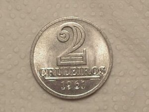 2 Cruzeiros - 1961 / Flor de Cunho / cod.590.8