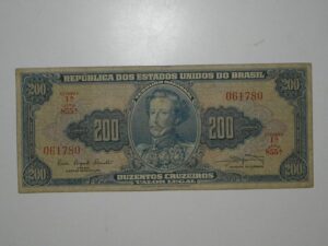 200 Cruzeiros C-041 / D.Pedro I / Bc / Número 061780