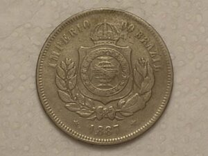 200 Réis - 1887 / Data Escassa / Bc/Mbc / Cod.310.2