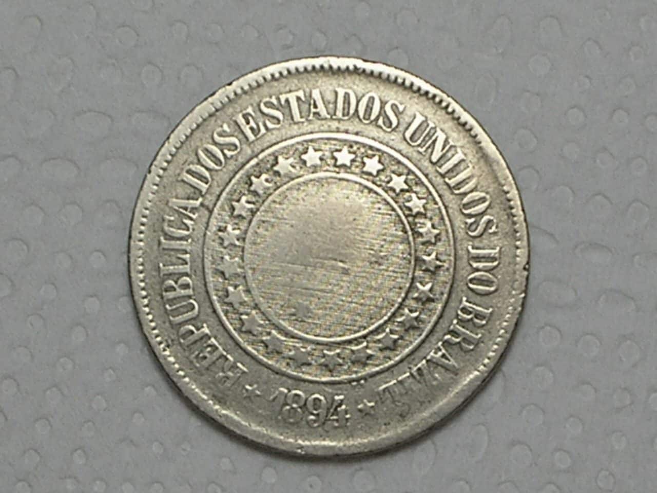 200 Réis - 1894 / República / Mbc / Cod. 560