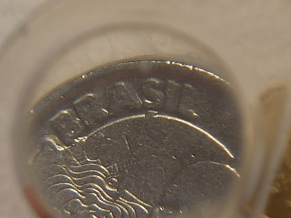 3 Moedas) 0,50 / 0,10 / 0,10 Centavos - 2013 /1998 / 2001 com anversos e reversos duplos / cod. 820.3