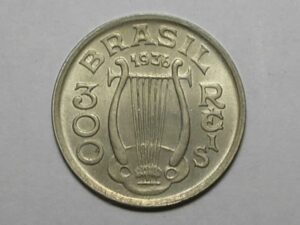300 Rs. - 1936 Carlos gomes / Flor de Cunho