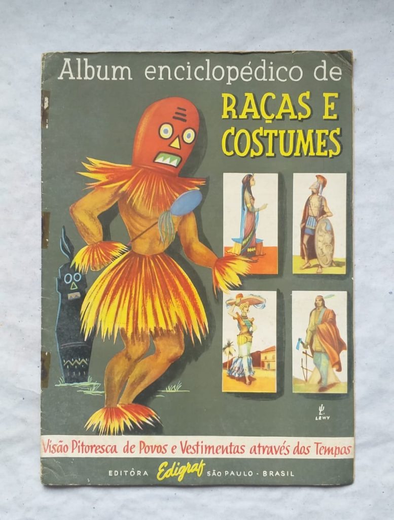 Álbum de Figurinhas - Álbum Enciclopédico de Raças e Costumes (Completo) 1952