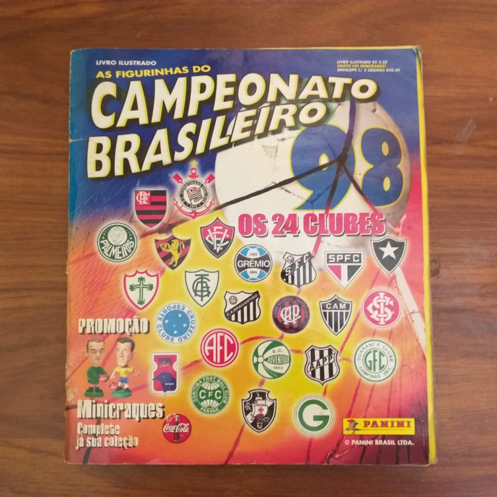Álbum de Figurinhas - Campeonato Brasileiro 1998 (Completo)