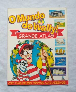 Álbum de Figurinhas - O Mundo de Wally (Incompleto com 21 fig coladas) 1997