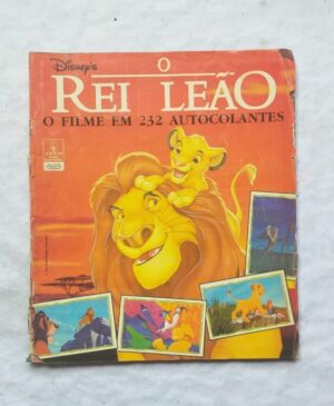 Álbum de Figurinhas - O Rei Leão - Disney (Incompleto com 209 fig coladas) 1994