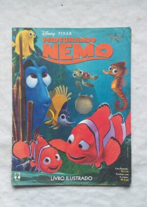 Álbum de Figurinhas - Procurando Nemo (Incompleto com 65 fig coladas - SUCATA) 2004