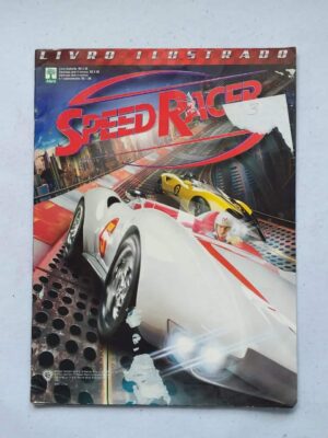 Álbum de Figurinhas - Speed Racer (Incompleto com 65 fig coladas - SUCATA) 2008