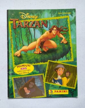 Álbum de Figurinhas - Tarzan - Disney (Incompleto com 33 fig coladas) 1999