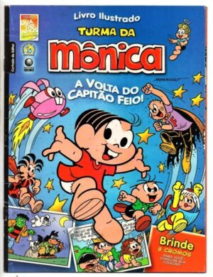 Album de Figurinhas Turma da Monica - Volta do Capitão Feio - Incompleto - Editora Globo - 2006
