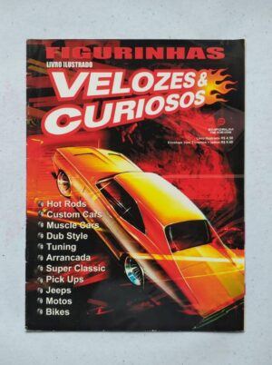 Álbum de Figurinhas - Velozes e Curiosos (Vazio) 2006