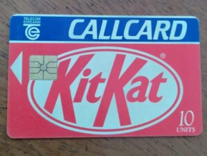 Cartão Irlanda 1996 / Midia Kit Kat special promotional.