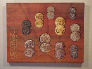 Catálogo de Moedas Heritage, muito Ilustrado, Brasil, diversos Países e moedas, Ano 2016 - New York / "Valores em Dollar" / n.york