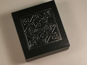 Estojo São Luiz) 5 Reais - 2014 Unesco / Prata Proof / cod. 10