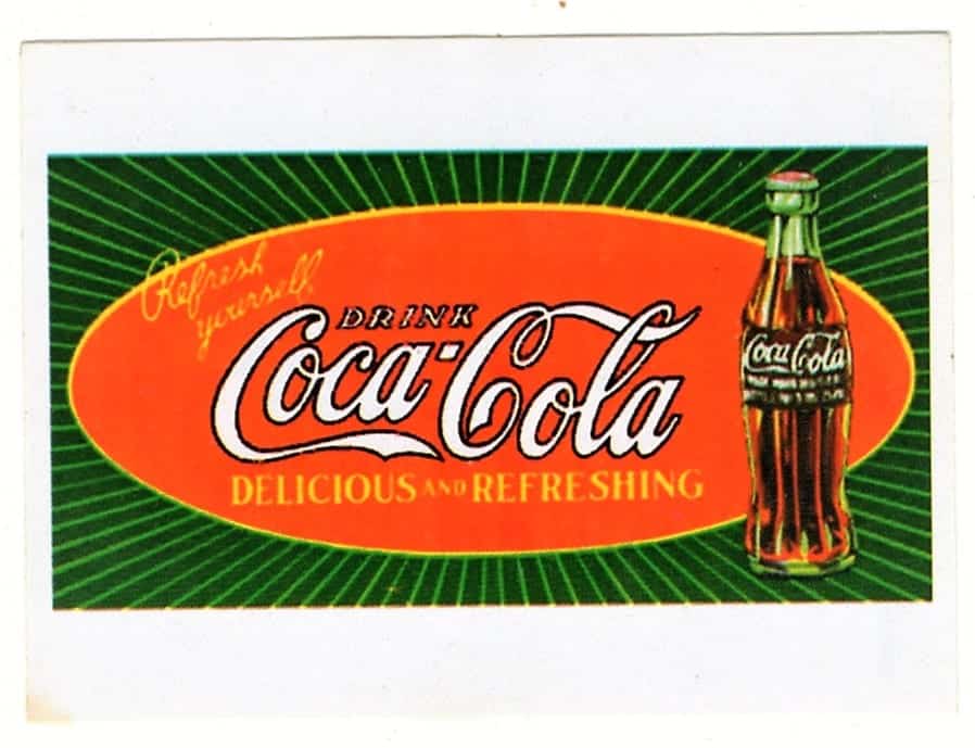 Figurinha Album Coca Cola O Tempo das Marcas Nº 61