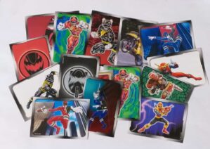 Figurinhas do Álbum Geração Power Rangers - 2006