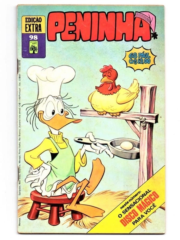 HQ Edição Extra - N° 98 - Agosto 1979 - Peninha - Editora Abril