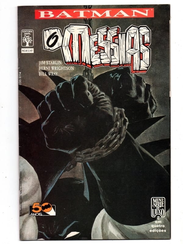 Hq Gibi - Batman O Messiasl - Parte 2 de 4 - Editora Abril - 1989