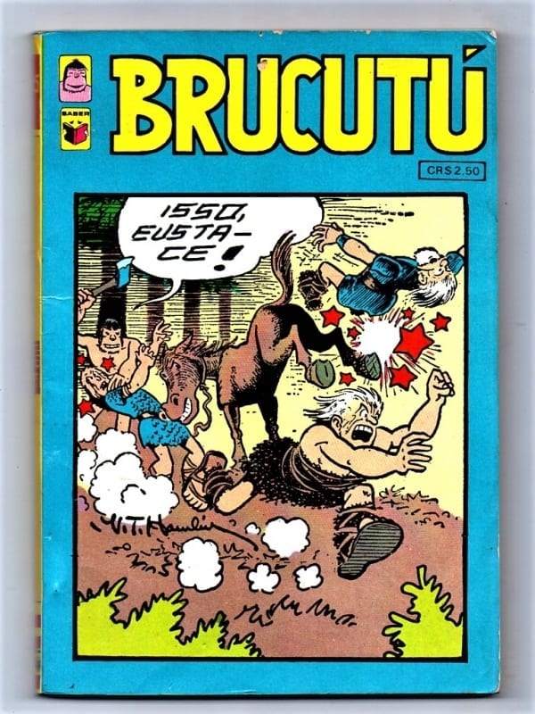 Hq Gibi Brucutu - N° 5 - Editora Saber - 1972