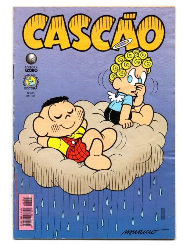 Hq Gibi - Cascão - Nº 408 - Editora Globo - 2002