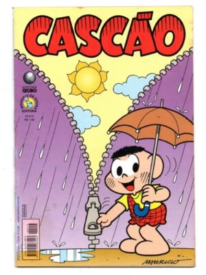 Hq Gibi - Cascão - Nº 413 - Editora Globo - 2002