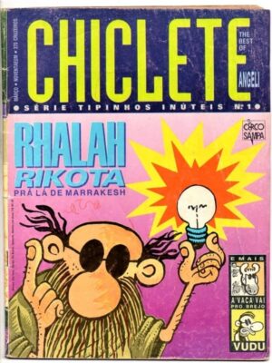 Hq Gibi Chiclete - Serie Tipinhos Inuteis - Nº 1 - Circo Sampa - 1991 - Formatão - Angeli