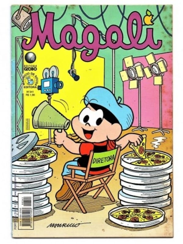 Hq Gibi Magali Nº 341 - Editora Globo - 2002