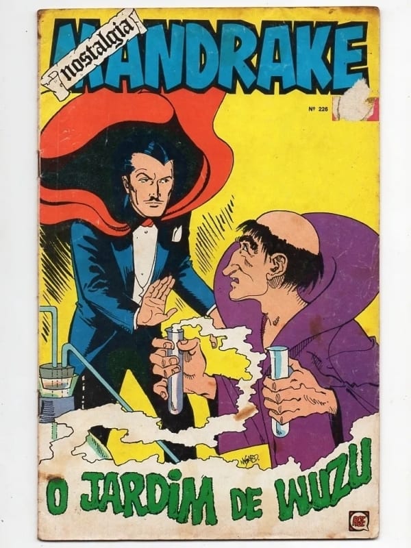 Hq Mandrake Nostalgia Nº 226 - RGE - 1974
