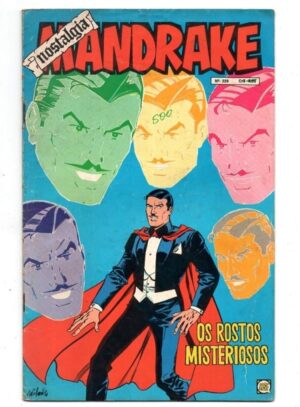 Hq - Mandrake Nostalgia - Nº 228 - Edição Colorida - RGE - 1974