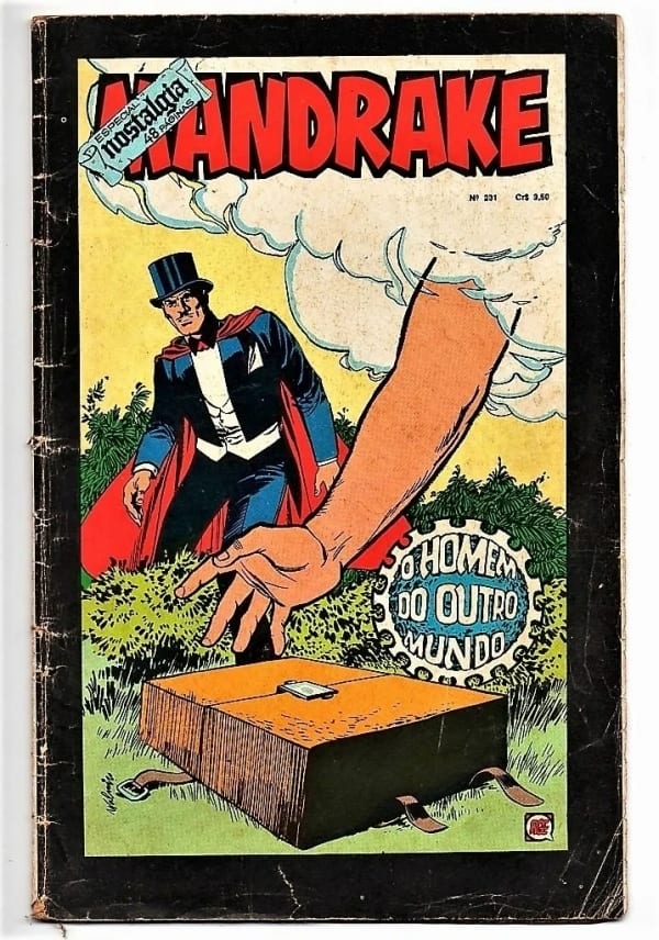 Hq Mandrake Nostalgia Nº 231 - RGE - 1975