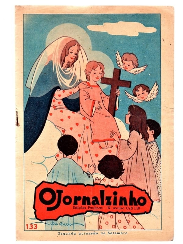 Hq O Jornalzinho - Nº 133 - Edições Paulinas - Anos 50